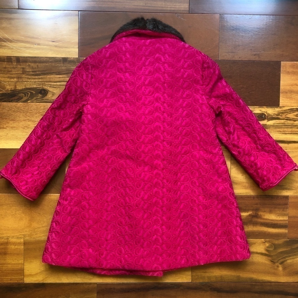 Neiman Marcus Helena Pink Peacoat - Picture 3 of 10